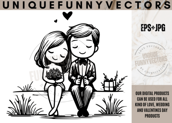 Charming Love Wedding Stick Vectors Svg Eps 239