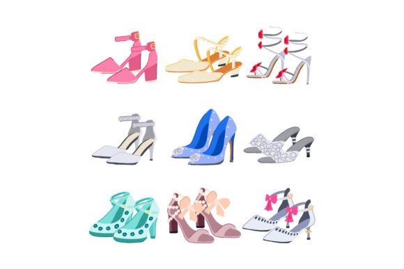 Shoes Wedding Set Cartoon: Crafting Whimsical Brand Identities