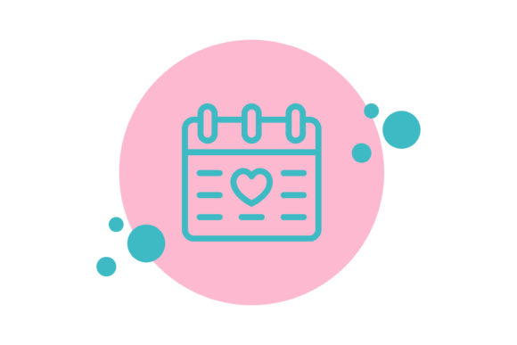 Wedding Icons Date Invitation: Your Go-To Design Asset