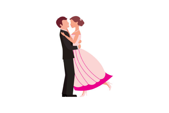 Wedding of Couple Illustration Character: Adding Heart to Your Designs